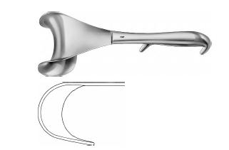 ДОЄН АБДОМІНАЛ. РЕТРАКТОР 55X80MM 250MM